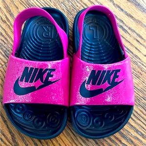 Pink Nike Toddler Sandals